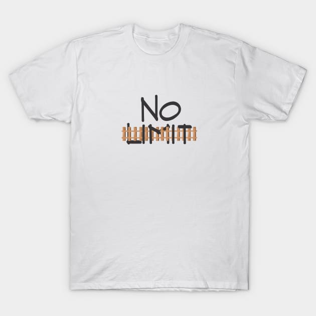 No Limit T-Shirt by Falfa